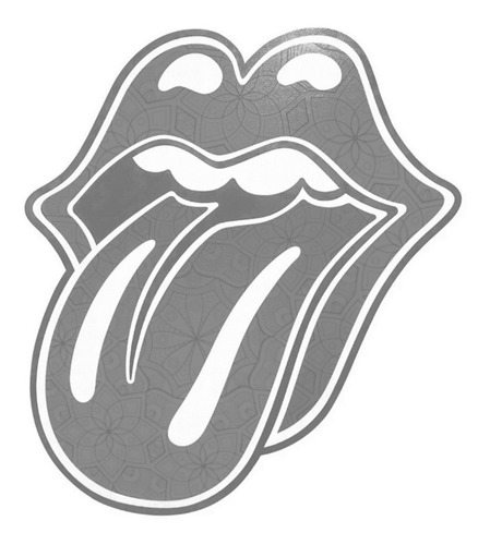 Emblema Lateral Adorno Metalico Rolling Stones Lengua