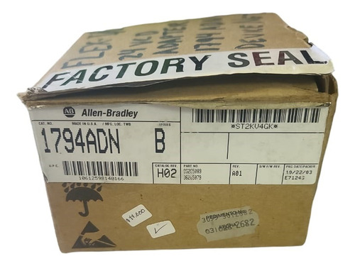 Allen-bradley 1794-adn Módulo Adaptador De Medios