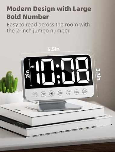 Relojes Despertadores Digitales Para Dormitorios: Números G