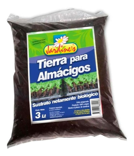 Tierra Para Almácigos, Producto 100% Virgen Jardines H Y T