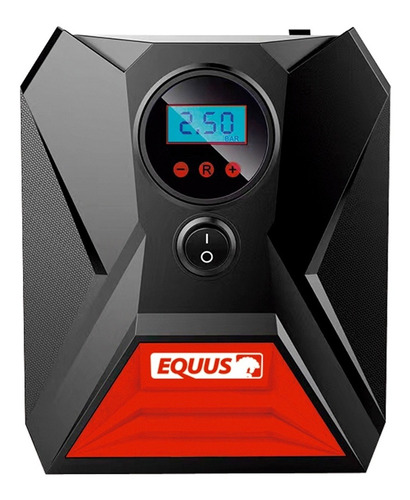 Imagen 3 de 6 de Compresor Inflador De Neumáticos Digital 12v C/luz Equus