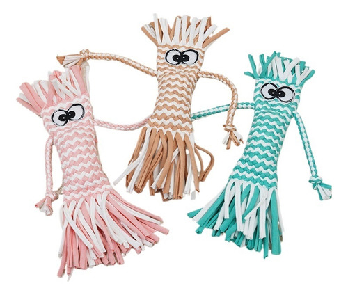 Juguete De Cuerda De Algodón Con Nudo For Mordeduras,
