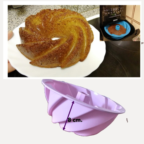 Molde Silicona Para Freidora De Aire-airfryer. Reutilizable!