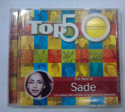 Sade. The Best Of Top 50. Cd Org Usado. Qqf.