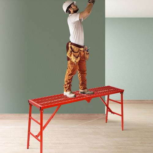 Andamio Plegable Plataforma Acero Galvanizado 70 87 In