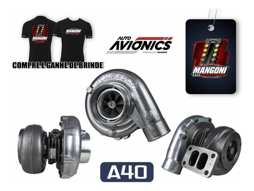Imagem 2 de 7 de Turbina Auto Avionics A40 74/84 Pulsativa / Refluxo + Brinde