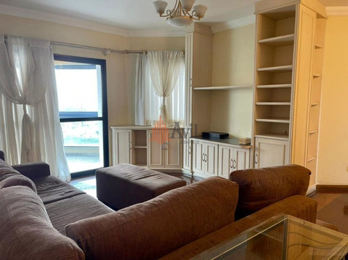 Imagem 7 de 15 de Apartamento Com 4 Dormitórios Para Alugar, 138 M² Por R$ 7.500,00/mês - Tatuapé - São Paulo/sp - Av5842