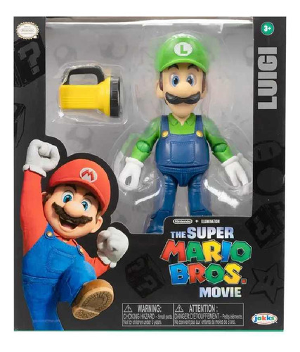 Figura Luigi De La Película Super Mario Bros