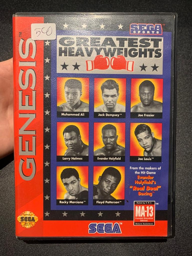 Greatest Heavyweights Sega Genesis