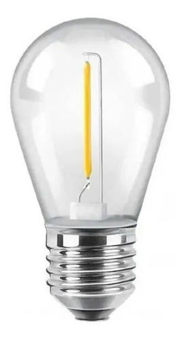 Lámpara Led S14 E27 1w. Filamento Indivor Color de la luz Blanco cálido