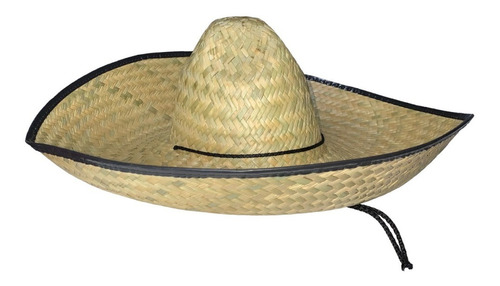 Sombrero Charro Paja Palma Adulto Mexico Fiesta Economico