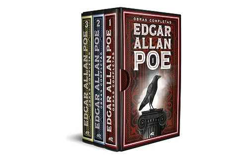 Libro Obras Completas Edgar Allan Poe [3 Tomos] (estuche) (c