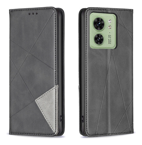 Funda Magnética De Piel Tipo Cartera Con Ranura For Moto