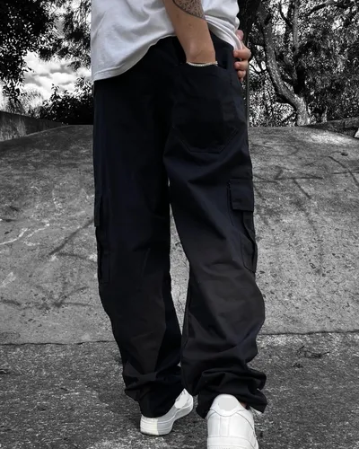 Calça hotsell larga skate