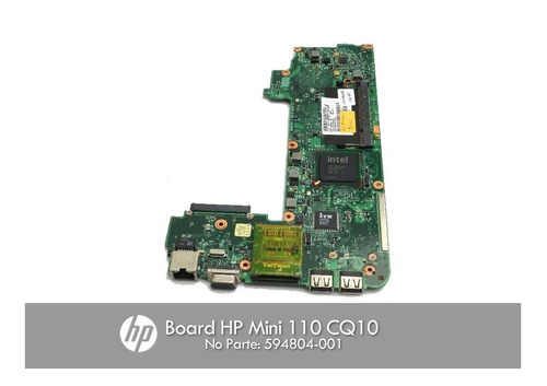 Motherboard Hp Mini 110 Cq10 Parte: 594804-001