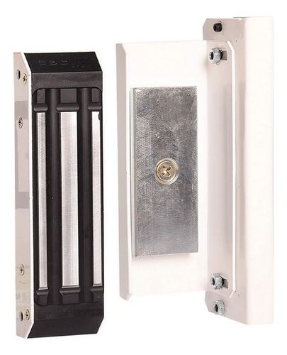 Fech Eletroimã Ipec Porta Vidro Controle Wi-fi Botão Sem Fio Cor Branco