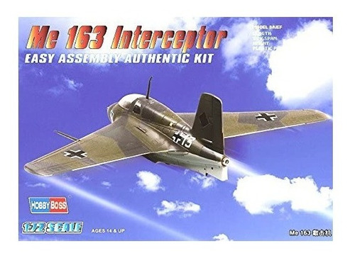 Maqueta Avión Alemán  Messerchmitt 163, Komet, 1/72.  Jp