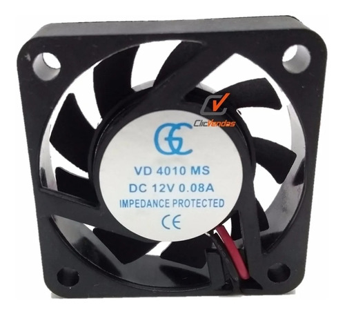 16 Micro Ventilador 40x40x10 Fan Cooler 12v Dc Mini 40mm 4cm