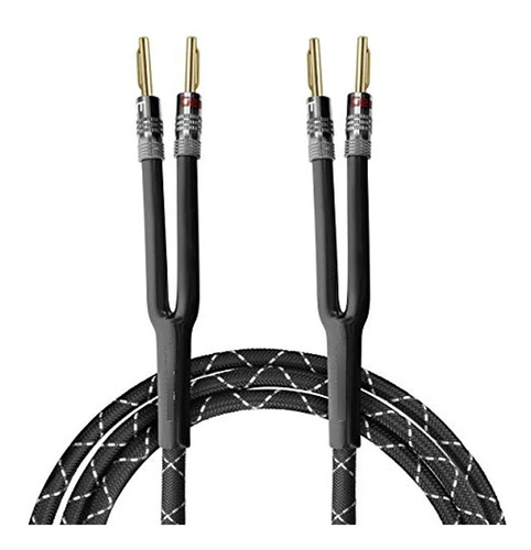 Cable De Altavoz Trenzado Premium Heavyaut De Gearit 14awg (