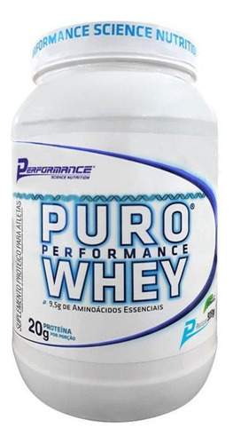 Puro Performance Whey (909g) - Sabor: Caramelo