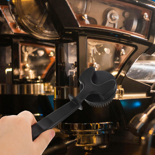 Cepillo Para Máquina De Café De Mango Largo, Portátil, Silic