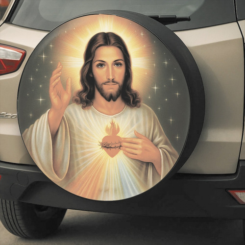 Capa Estepe Personalizada Jesus Cristo Aircross Crossfox