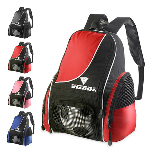 Mochila De FĂștbol Vizari Solano Con Compartimento Para Balon