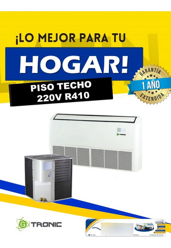 Split Piso Techo 5 Toneladas R410 220v 