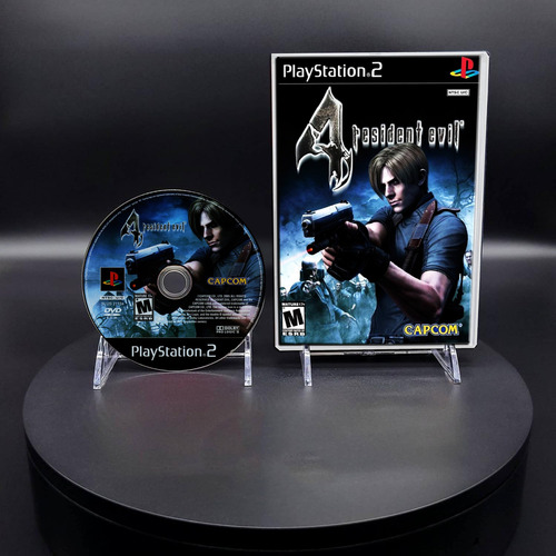 Resident Evil 4 Ps2 Estuche Y Manual Calidad Premium