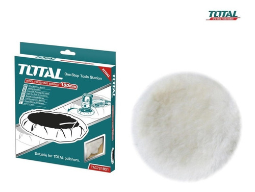 Bonete Para Pulidora 180mm Total Tac721801