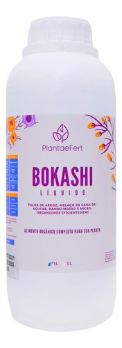 Bokashi Adubo Para Horta Liquido 1 L Concentrado Rende 200 L