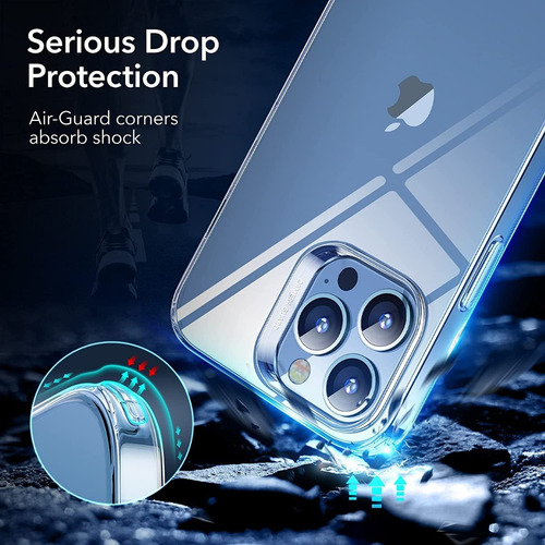 Imagen 8 de 10 de Case Esr Slim Project Zero iPhone 13 Pro Max Clear