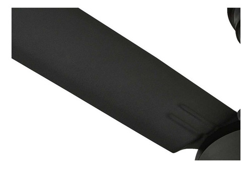 Imagen 4 de 9 de Ventilador de techo Protalia 3418 negro con 4 palas de metal 220 V
