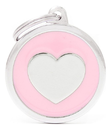 My Family Pink Big Circle Heart