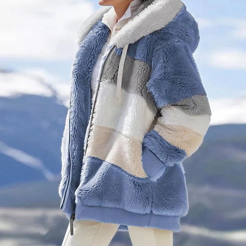Imagem 7 de 10 de Casaco De Frio Feminino Parka Forrada Feminina Sobretudo