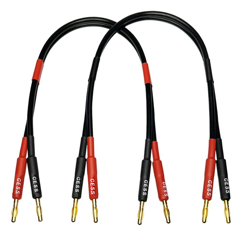 Cess-037-2f - Cable De Altavoz Macho A Macho, Calibre 12, 6.