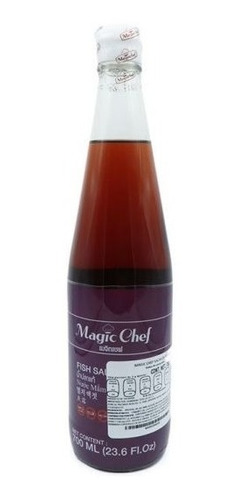Salsa De Pescado Magic Chef Caja De 12 Botellas, 700 Ml