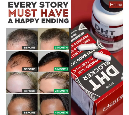 Fórmula Avanza Crecimiento Cabello Dht Blocker | X60 Caps Sin Sabor