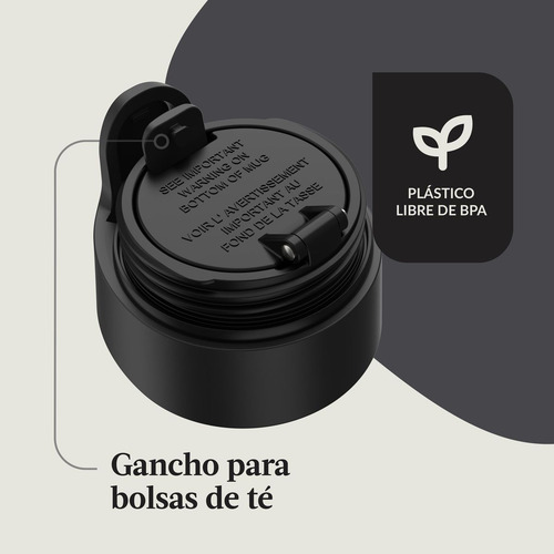 Contigo Westloop Autoseal Mug Al Vacío 591ml Gris Metalizado