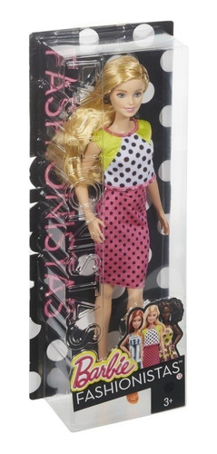 Barbie Fashionistas Muñeca 13 dolled Up Dots  origin.
