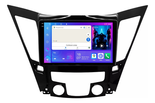 Multimidia Hyundai Sonata 9p Android Carplay 4/64gb + Ré