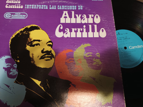 L.p. Álvaro Carrillo Interpreta Sus Canciones Rca Camden