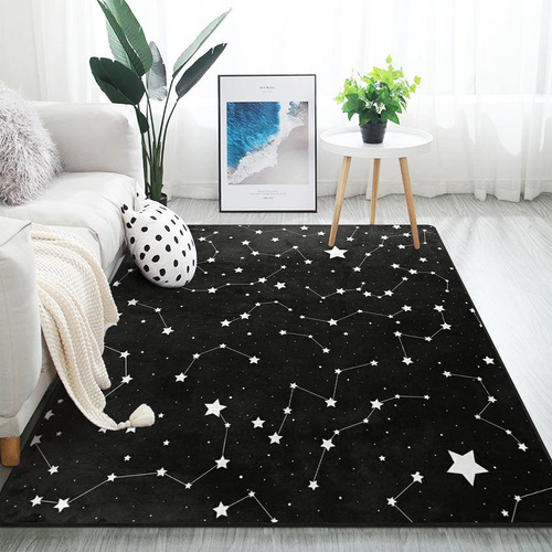 Alaza Magic Constellation - Alfombra Espacial Para Sala De E