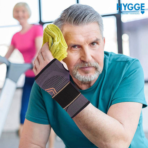 Imagen 9 de 10 de Muñequera Anatómica Manopla Dedo Pulgar Rehabilitación Gym