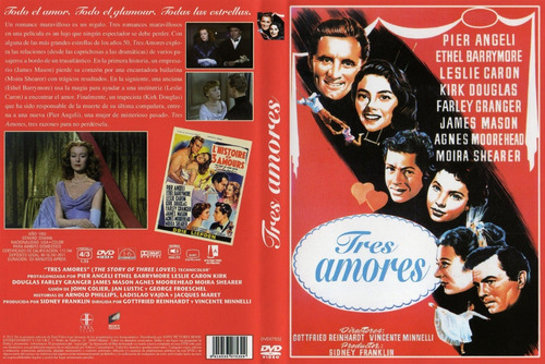 Tres Amores - Kirk Douglas - Vincent Minelli - Dvd