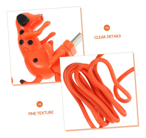 Cable De Datos Para Perros Rebeldes Cargador Portatil