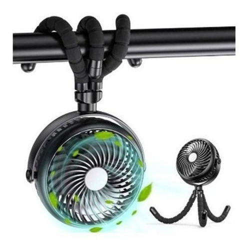 Mini Ventilador Portátil Recargable Por Usb De 3 Velocidades