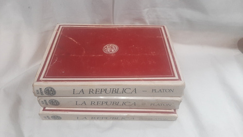 La República Tomos 1 2 3 Edic Bilingüe Griego Español