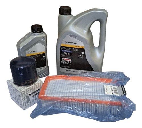 Kit Filtros Y Aceite 10w40 Kangoo 1.5 Dci 2018 En Adel Orig