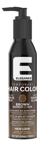 Tinte Elegance Semi Permente Para Cabello Y Barba Color Cafe
